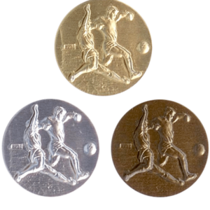 Motivjetong 25mm Fotbolla manligt