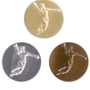 Handboll kvinna jetong 25mm