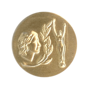 Motivjetong 25mm Segrare Kvinnligt