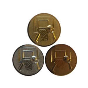 Motiv till Basketmedalj. 25mm jetogn