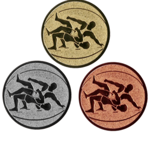 Motivjetong 25mm Brottning