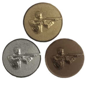 Jetong med motiv gevärsskytt 25mm