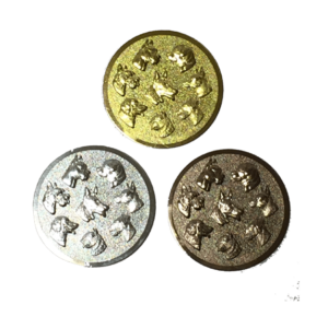 motivjetongen hundar 25mm