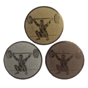 Motivjetong Tyngdlyftning 25mm