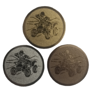 Jetong med motiv av en quad (fyrhjuling) 25mm