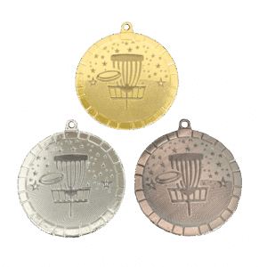 50mm medalj för discgolf