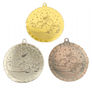 50mm medalj för gokart