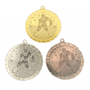 50mm medalj för ishockey