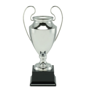 Silverfärgad pokal