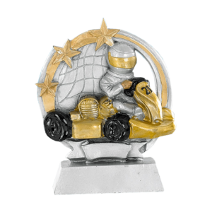 Statyett Gokart stjärna