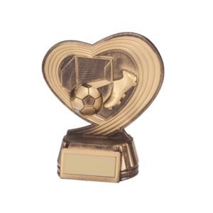 Statyett Fotbollshjärta