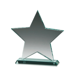 Stjärna i glas