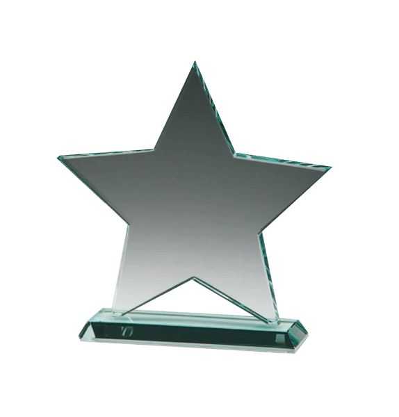Stjärna i glas