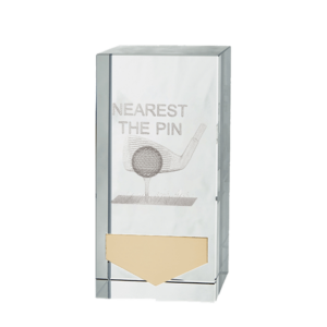 Närmast hål 3D glas