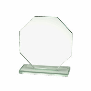 Oktant glasstatyett 3-storlekar