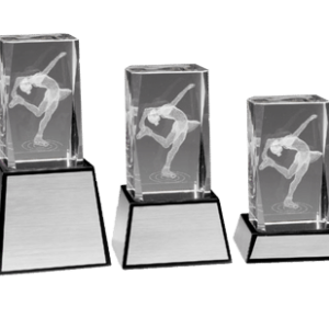 Konståkning 3D glas