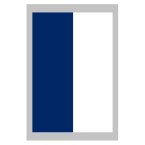 Blå-vitt Medaljband