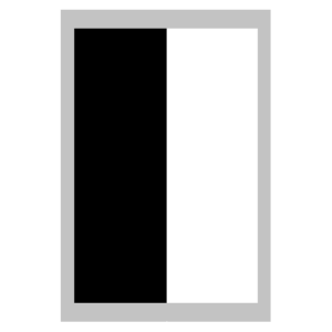 svart-vitt Medlajband