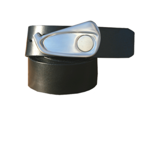 Golfbälte i metall med greenmarkör