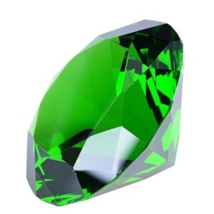 Diamantglas Grön 120mmØ