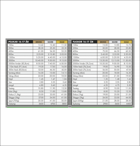 Ungdomsmärke Vit 16-17 år - Bild 2