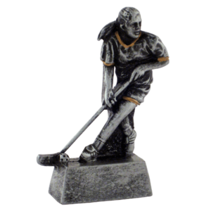 Statyett Innebandyspelare kvinnlig