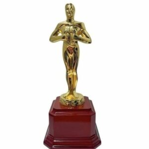 Guldgossen 24K Pläterad 300mm