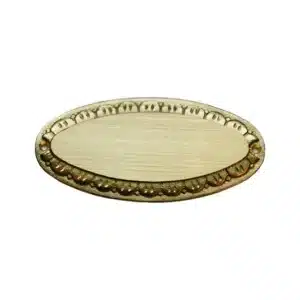 Palermo II borstad guld 100x46mm