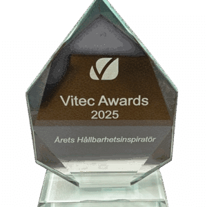 Jadedroppe glas 3-storlekar