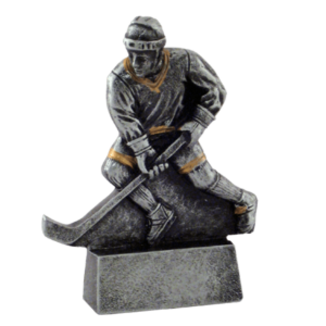 Statyett Ishockeyspelare manlig